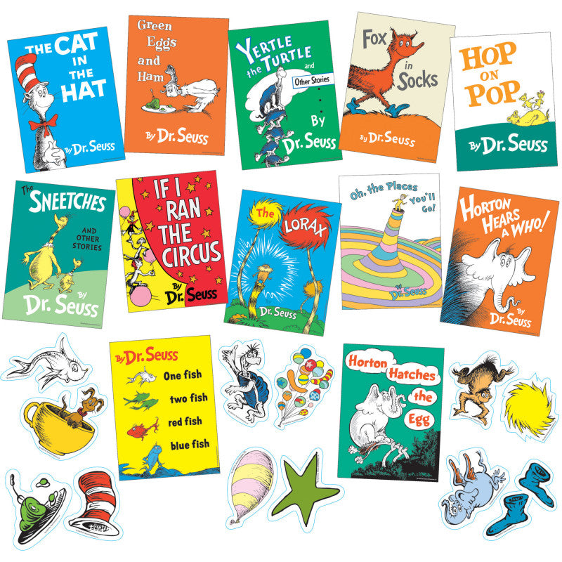 Dr. Seuss&trade; Books Mini Bulletin Board Set