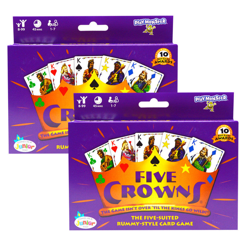 Five Crowns&reg; Game, Pack of 2