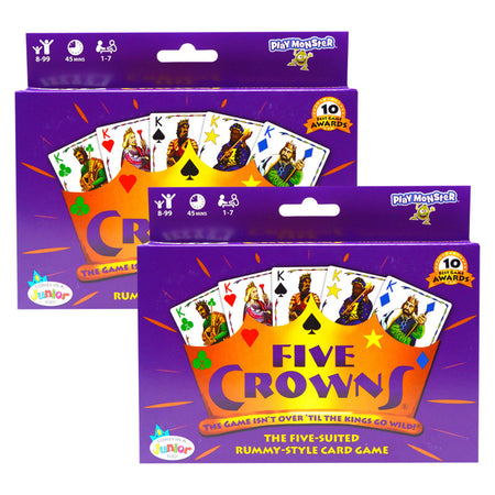 Five Crowns&reg; Game, Pack of 2