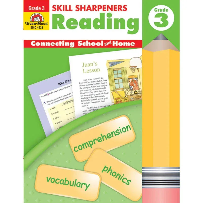 Skill Sharpeners Reading Book, Grade 3