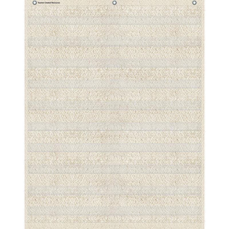 Woven 10 Pocket Chart, 34" x 44"