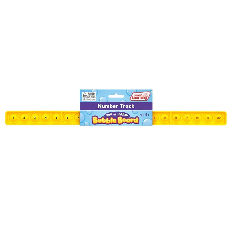 Number Track Pop and Learn&trade; Bubble Board