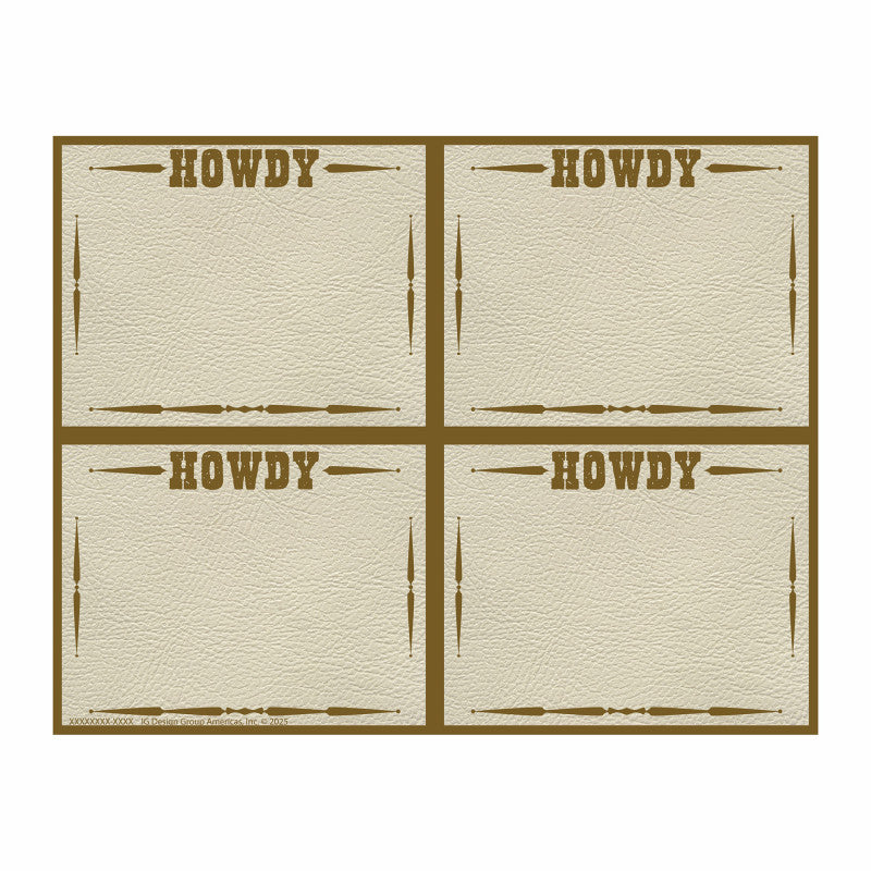 Wild Wild Classroom Name Tags, 2-7/8" x 2-1/4", Pack of 40