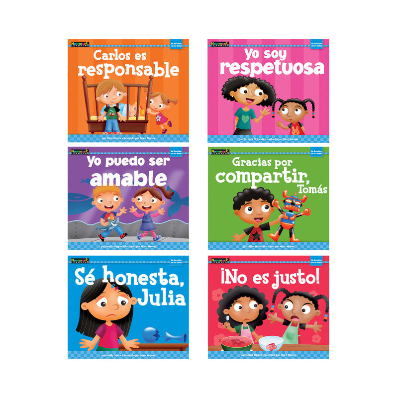 MySELF Readers: I Get Along with Others, Small Book, Spanish, Set of 6
