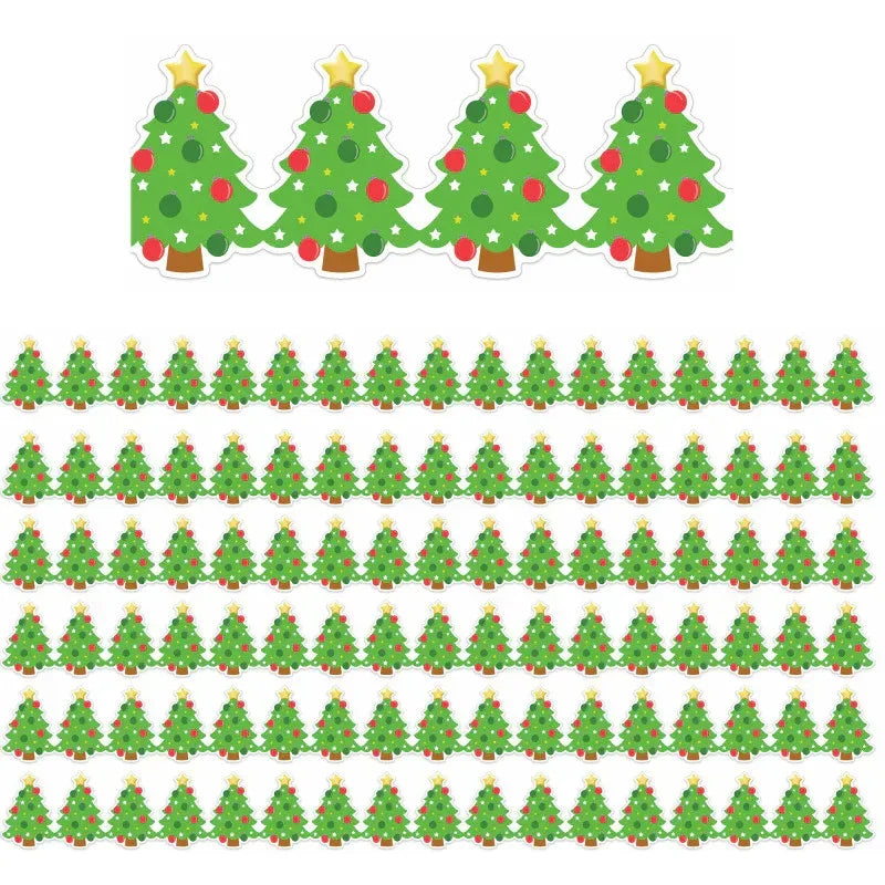 Christmas Tree Extra Wide Deco Trim&reg;, 37 Feet Per Pack, 6 Packs