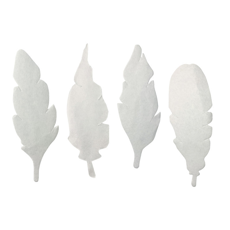 Color Diffusing Paper Feathers, Pack of 80 (R24916)