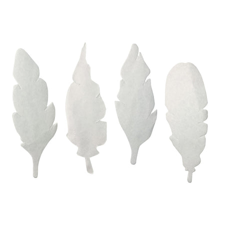 Color Diffusing Paper Feathers, Pack of 80 (R24916)