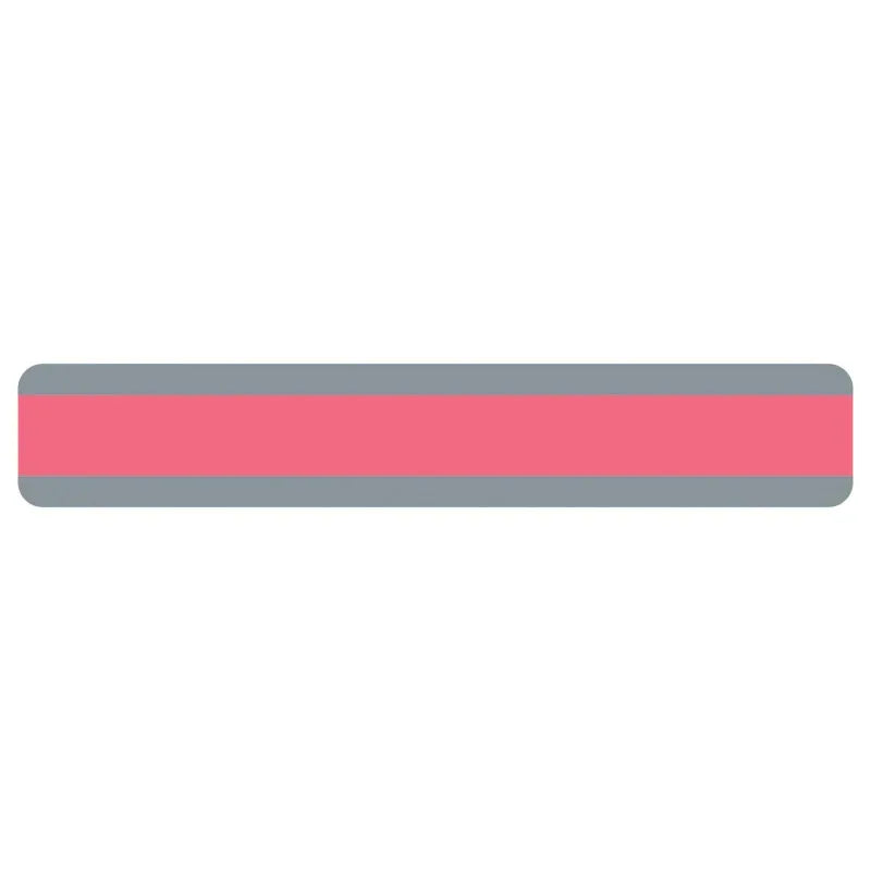 Double Wide Sentence Strip Reading Guide, 1-1/4" x 7-1/4", Rose