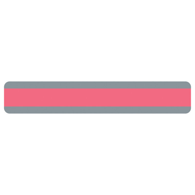 Double Wide Sentence Strip Reading Guide, 1-1/4" x 7-1/4", Rose