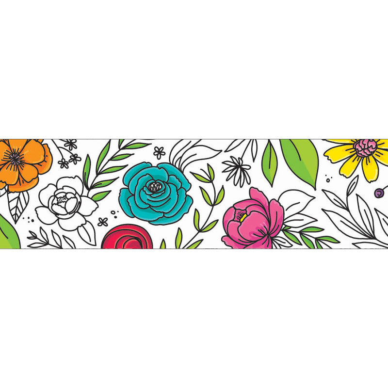 Bright Blooms Doodly Blooms EZ Border&trade;, 48 Feet