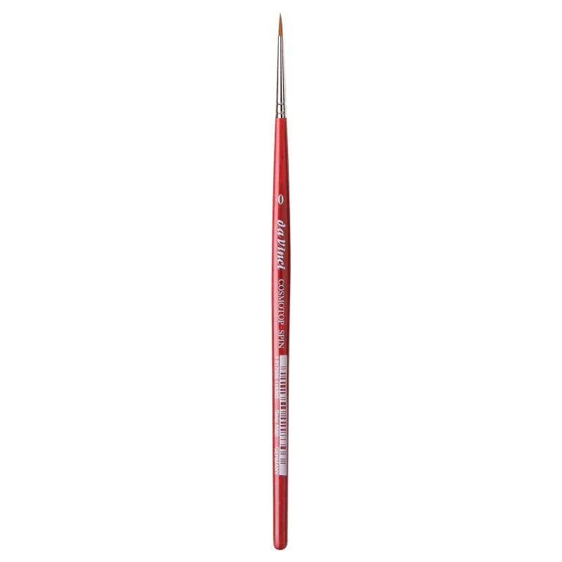 COSMOTOP-SPIN Silkpainting Brush, Synthetic, Watercolor, Round, Size 0