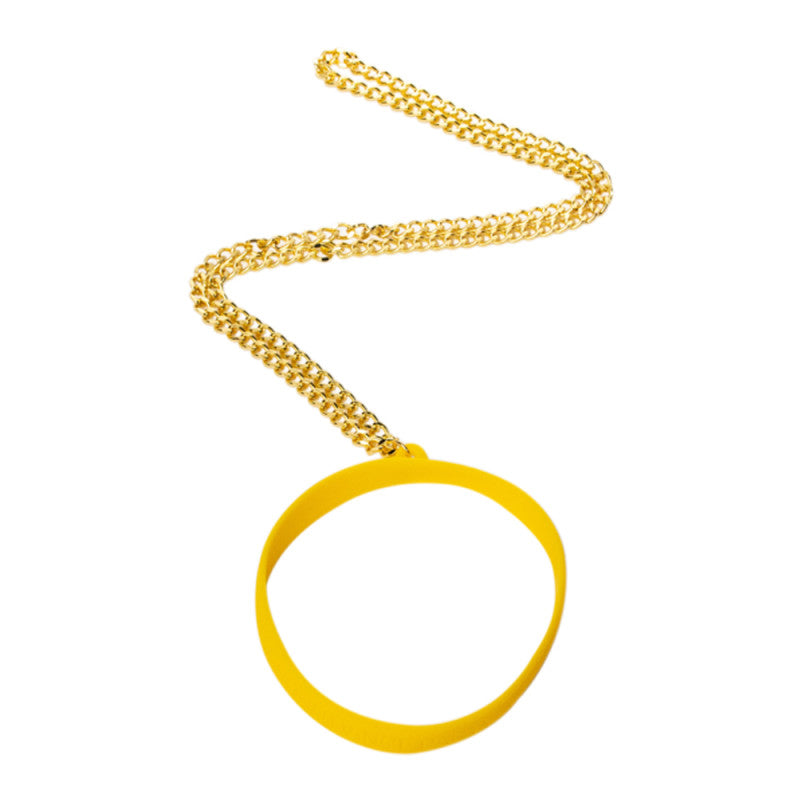 Dance Party Button Necklace