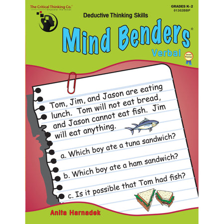 Mind Benders&reg; Verbal, Grades K-2