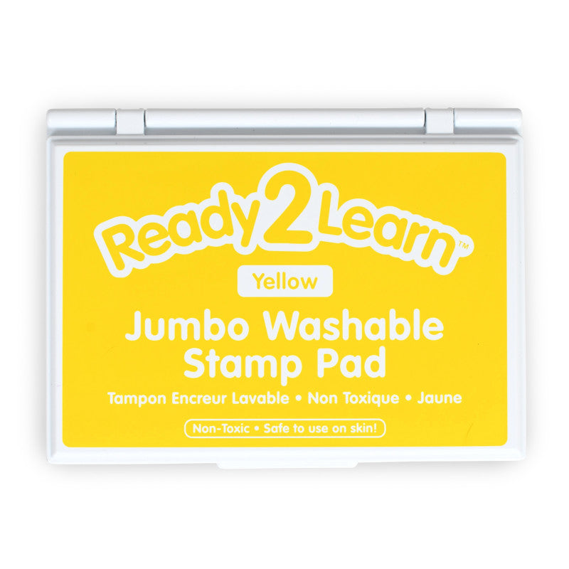 Jumbo Washable Stamp Pad - Yellow - 6.2"L x 4.1"W