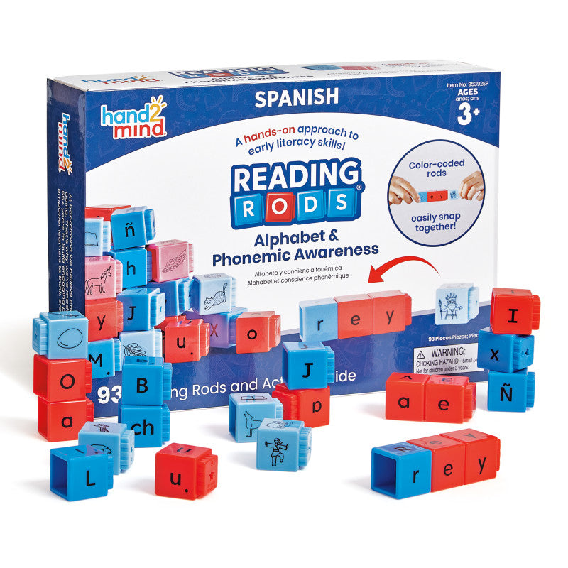 Reading Rods&reg; in Spanish, Alphabet & Phonemic Awareness