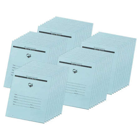 Examination Blue Book, 12 Pages, 3/8 in ruled, 7" x 8-1/2", 50 Books