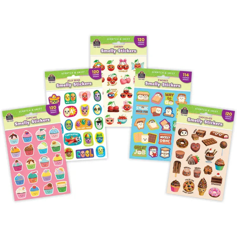 Sweet Treats Smelly Stickers, 594 Stickers