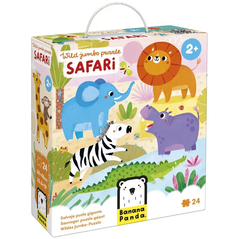 Wild Jumbo Puzzle Safari, 2+ Years