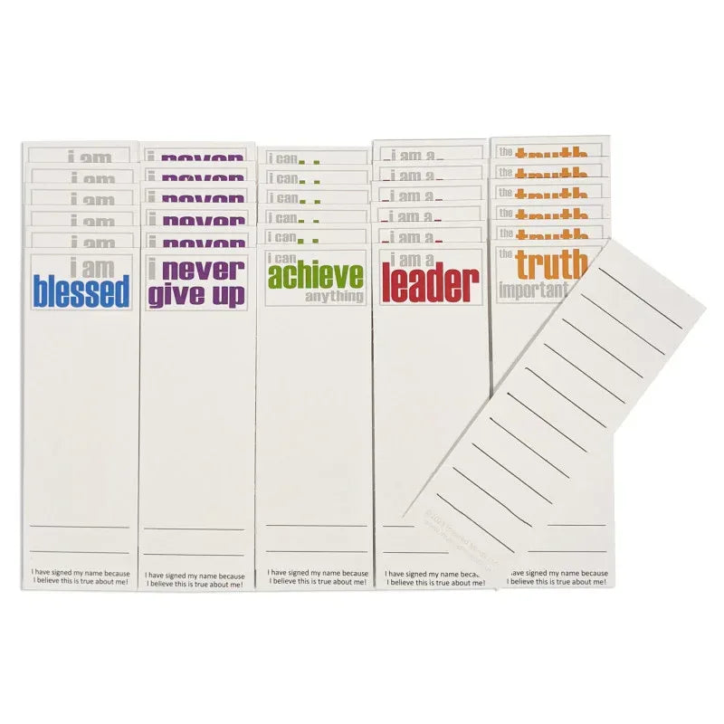 Page Keepers Bookmarks, Encouragement Booster Set, 6 Each of 5 Titles, Set of 30