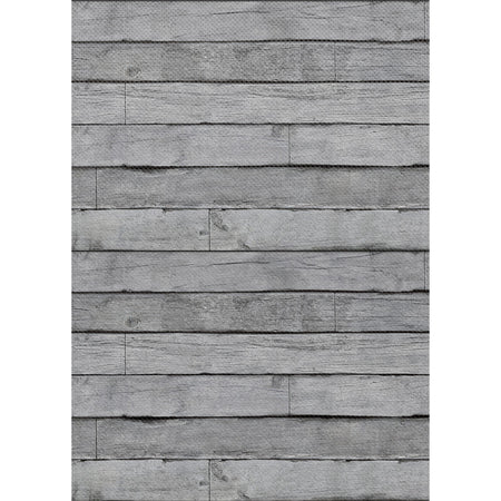 Better Than Paper&reg; Bulletin Board Roll, 4' x 12', Gray Wood Design, 4 Rolls