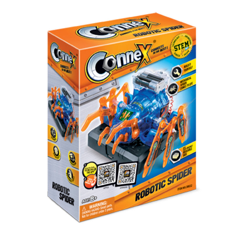 Robotic Spider Build-Your-Own Crawling STEM Kit
