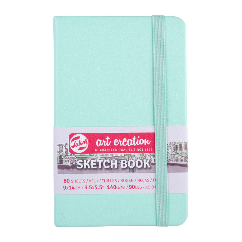 Sketchbook, 80 Sheets, 90lbs, Fresh Mint Cover, 3.5" x 5.5" 605e84b55408770532bf95dc31fd9a2ea79e9c25