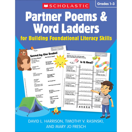 Partner Poems & Word Ladders for Building Foundational Literacy Skills: Grades 1&ndash;3