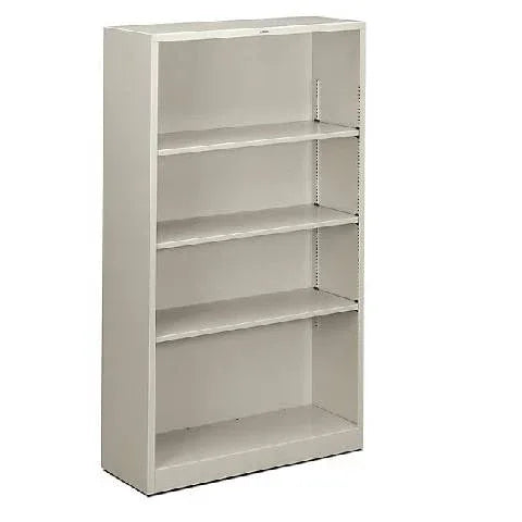 Hon, Brigade 4-Shelf Bookcase 12.63"D x 34.5"W x 59.0"H, Light Gray, HONS60ABC