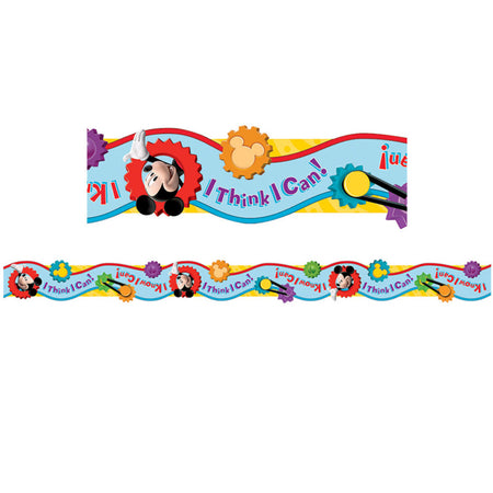 Mickey Mouse Clubhouse&reg; I Think I Can Extra Wide Cut Deco Trim&reg;, 37 Feet