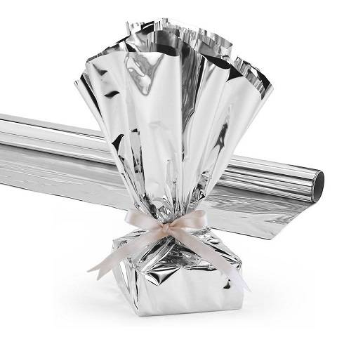 Hygloss Mylar Roll, 24-Inch by 8.3-Feet, Silver