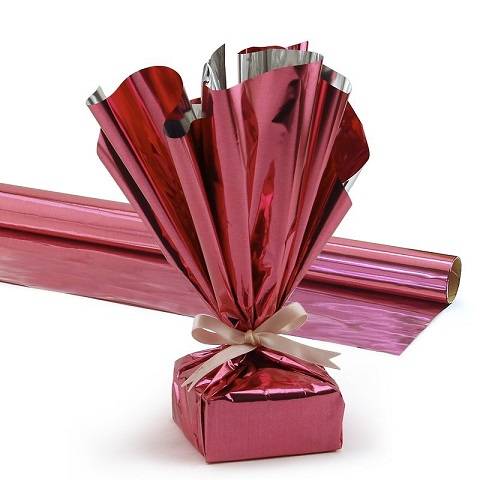 Hygloss Mylar Roll, 24-Inch by 8.3-Feet, Pink