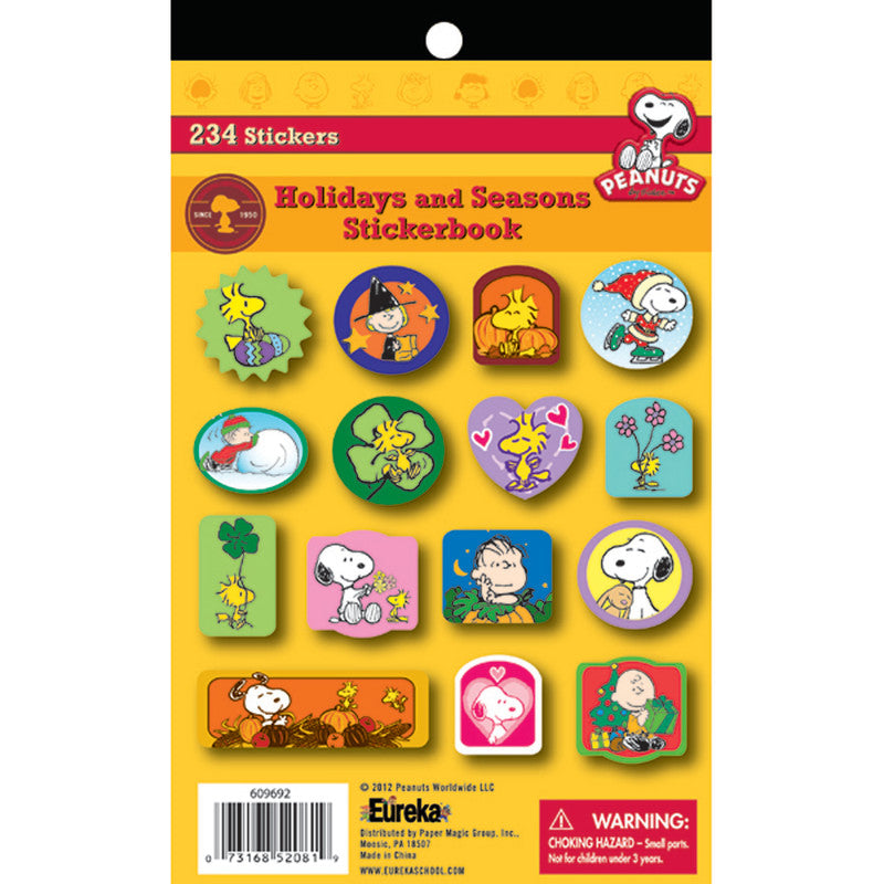 Peanuts&reg; Seasons and Holidays Sticker Book