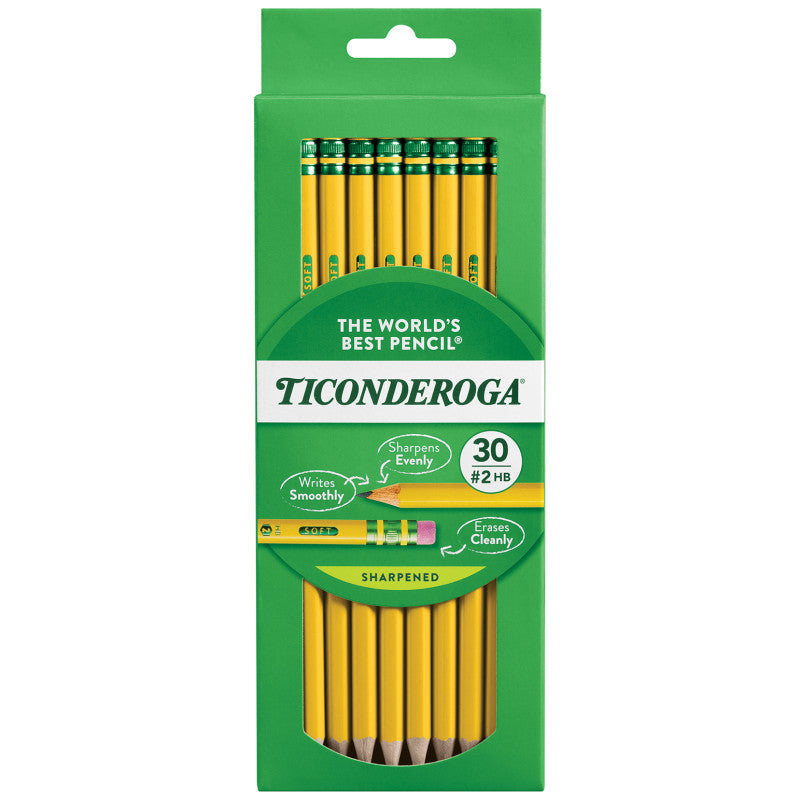 No. 2 Pencils, Pre-Sharpened, Pack of 30