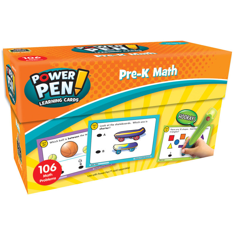 Power Pen&reg; Learning Cards: Math, Grade PK