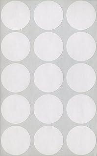 MACO White Round Color Coding Labels, 1-1/4 Inches in Diameter, 500 Per Box MR2020-WH