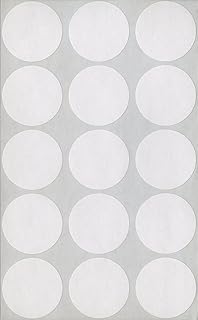 MACO White Round Color Coding Labels, 1-1/4 Inches in Diameter, 500 Per Box MR2020-WH