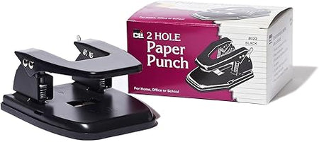2-Hole Paper Punch, 25-sheet capacity
