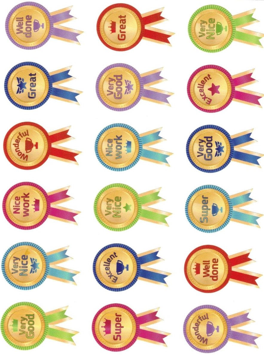 Encouragement Medallion Stickers