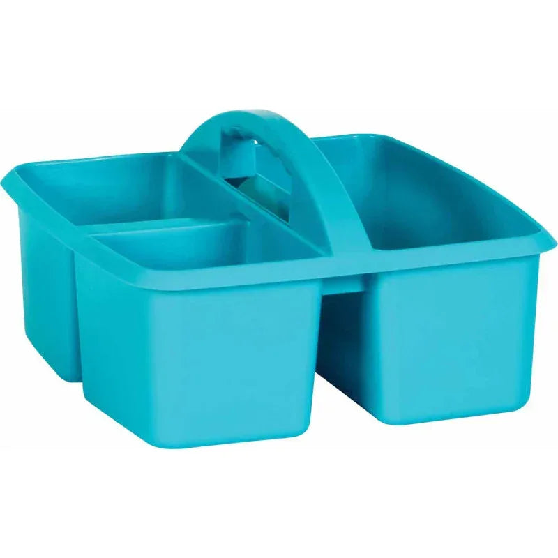Teal Plastic Storage Caddy