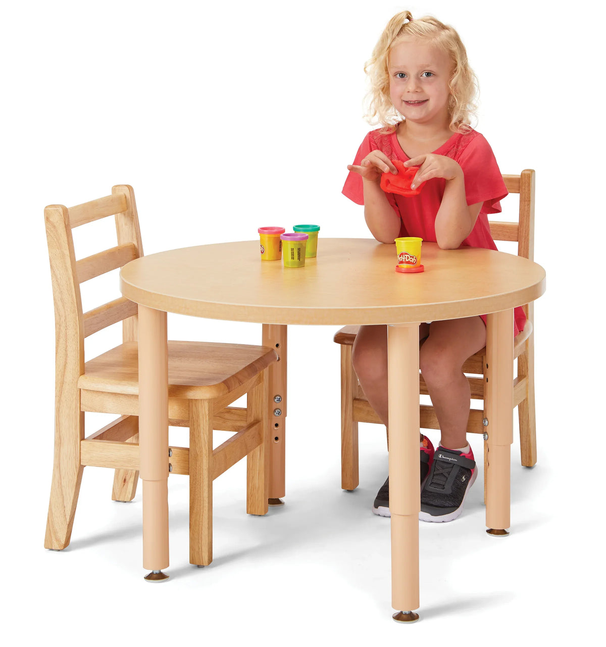 Jonti-Craft® Purpose+ Round Table - 48" Diameter