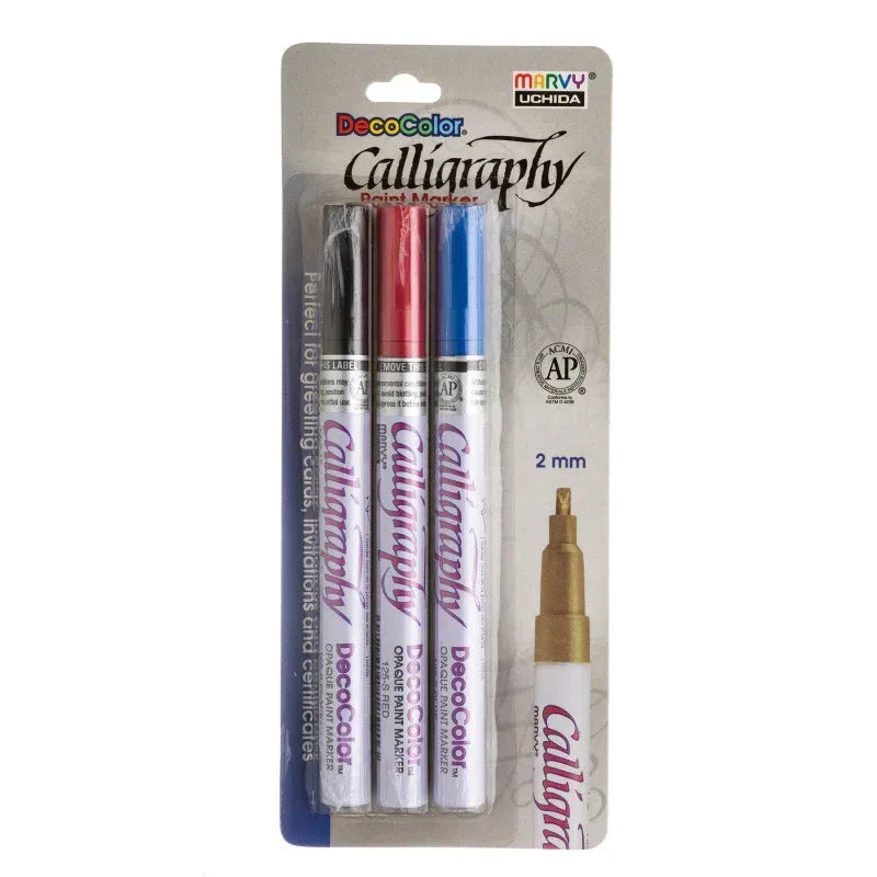 125-3B DECO CALLIGRAPHY 3 PC SET