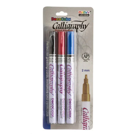125-3B DECO CALLIGRAPHY 3 PC SET