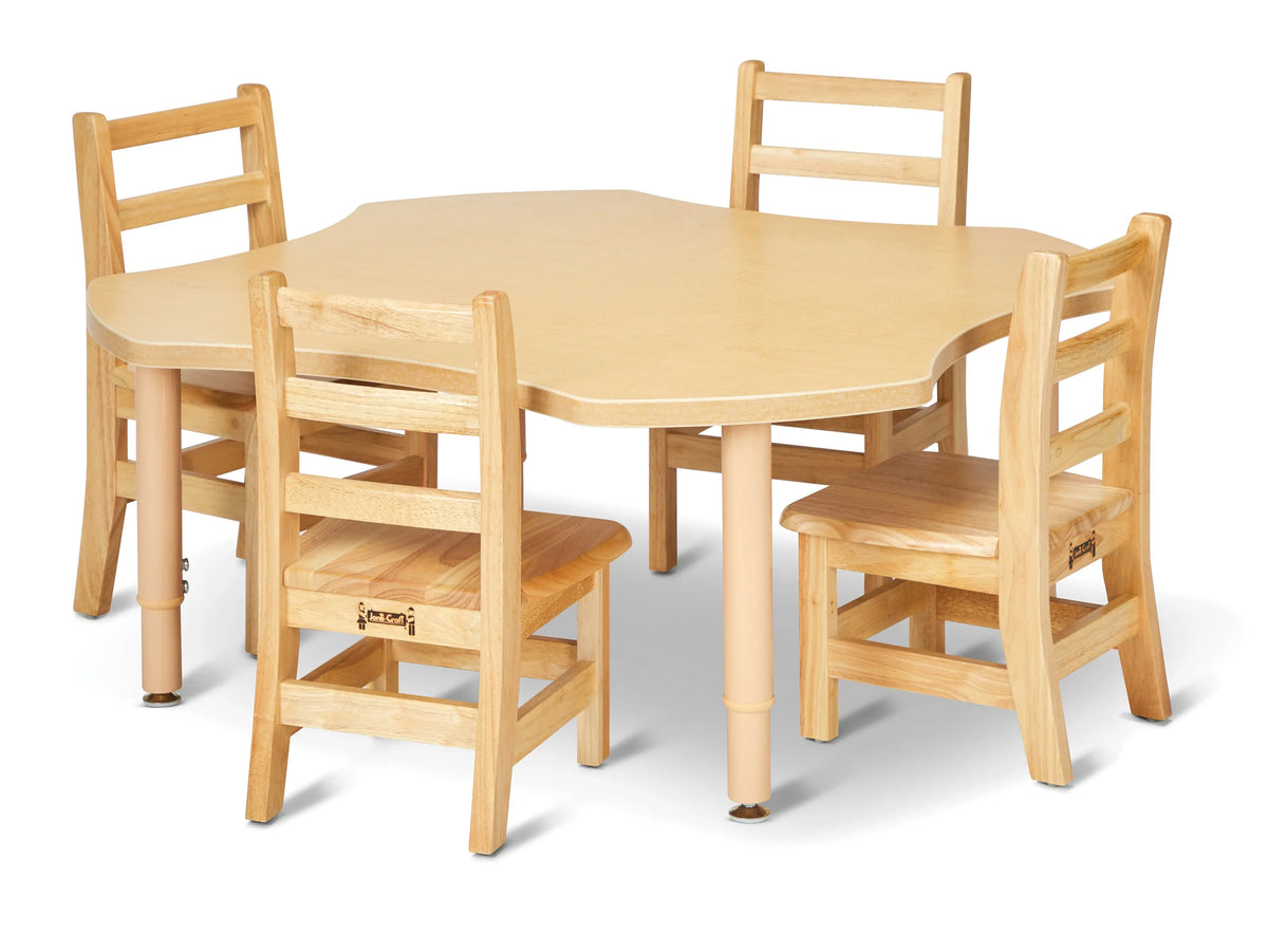 Jonti-Craft® Purpose+ Four Leaf Table