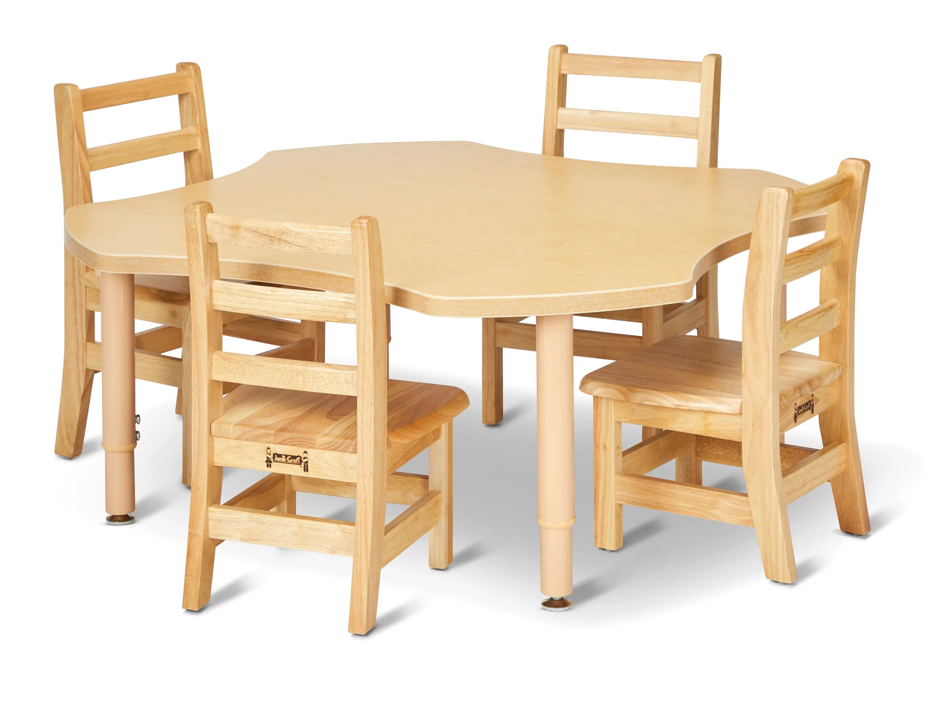 Jonti-Craft® Purpose+ Four Leaf Table