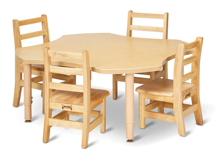 Jonti-Craft® Purpose+ Four Leaf Table