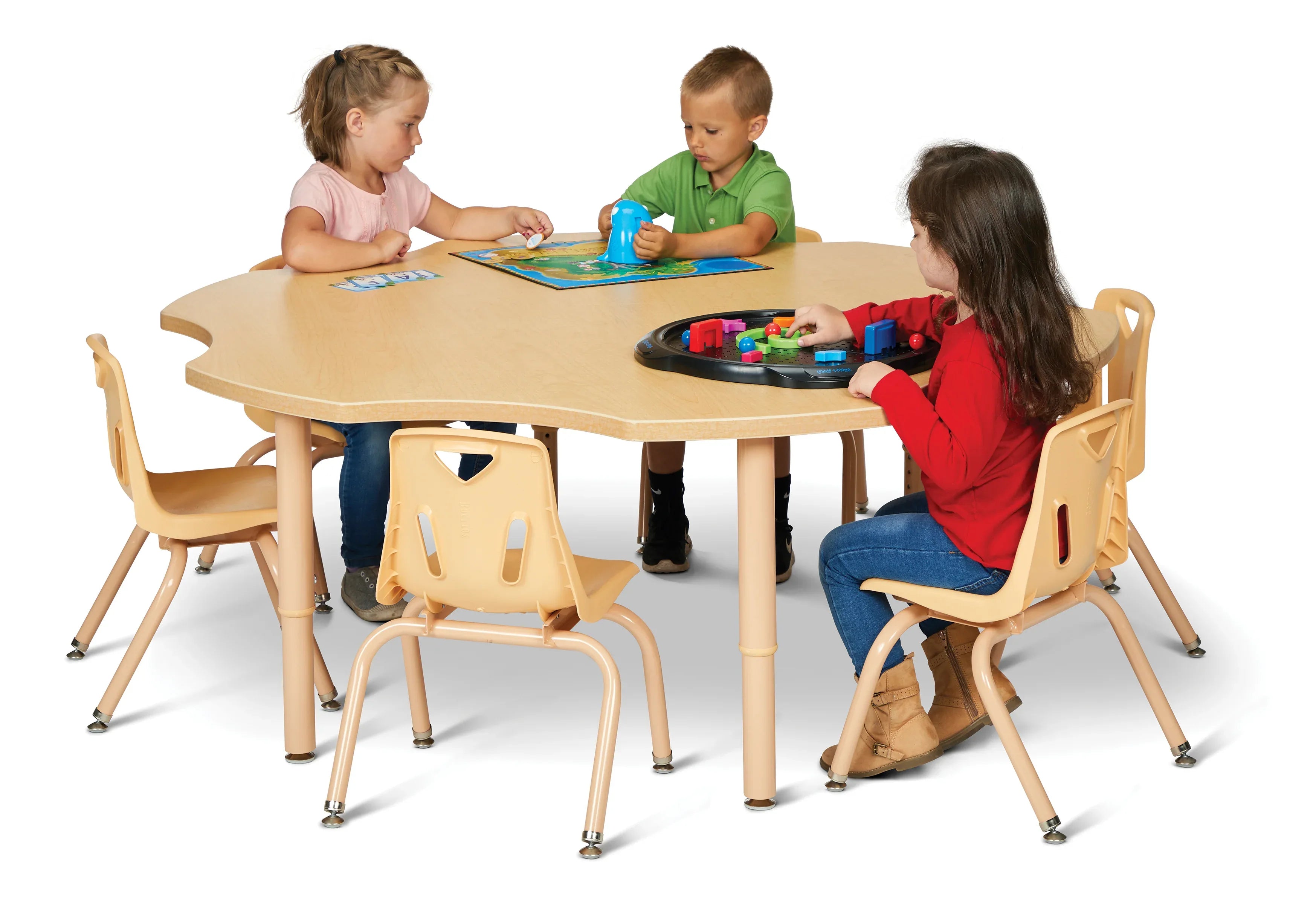 Jonti-Craft® Purpose+ Six leaf Table
