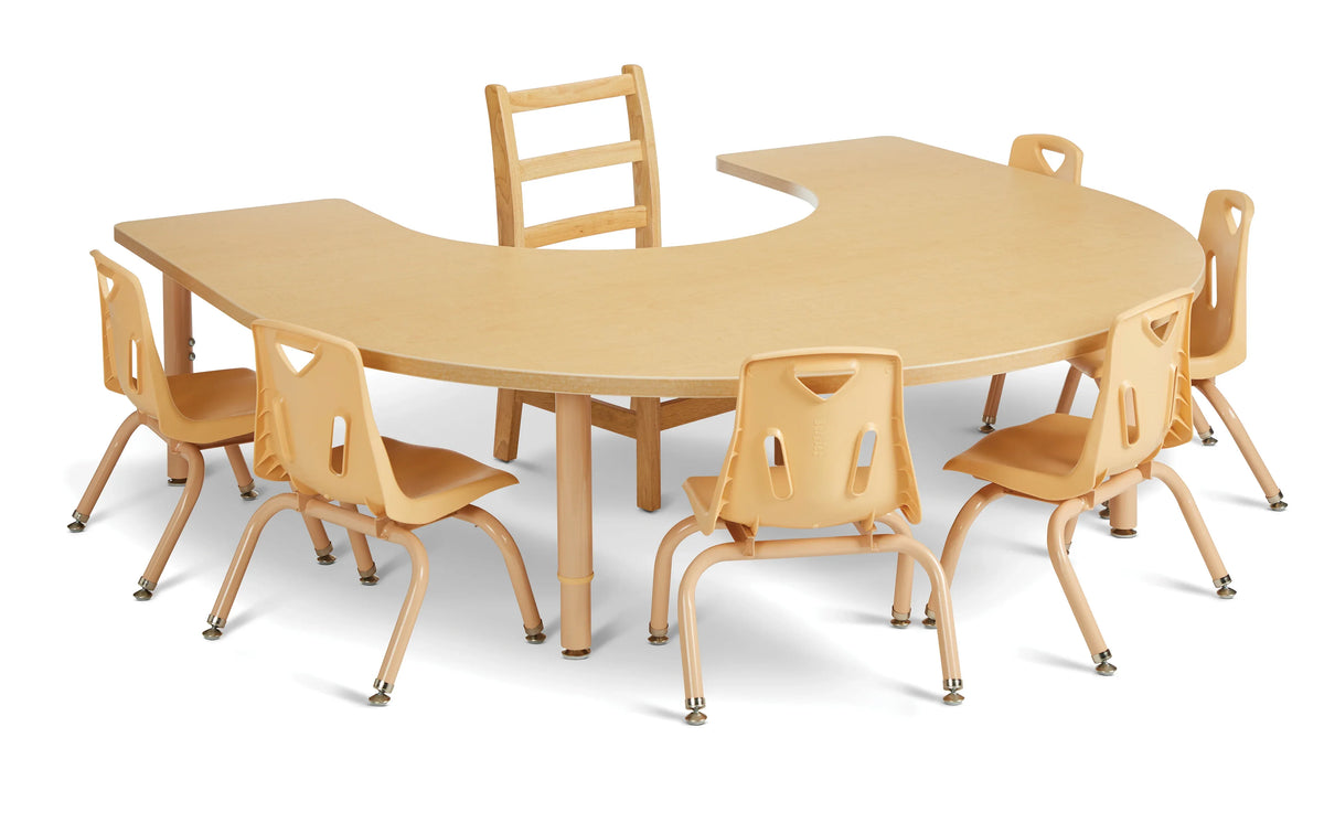 Jonti-Craft® Purpose+ Horseshoe Table