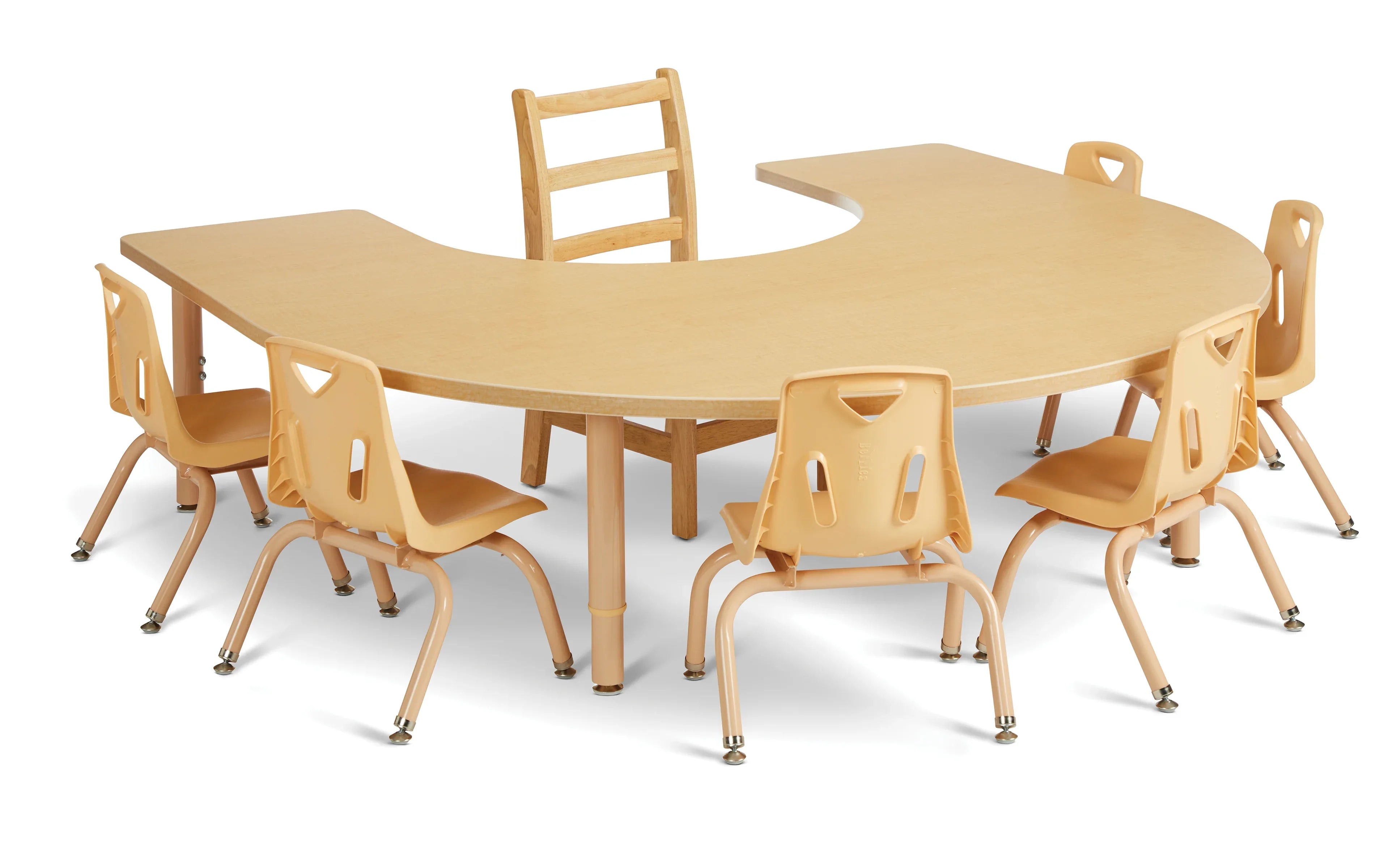 Jonti-Craft® Purpose+ Horseshoe Table