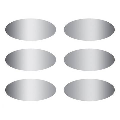 Eureka Ovals Scratch Off Stickers (627002)