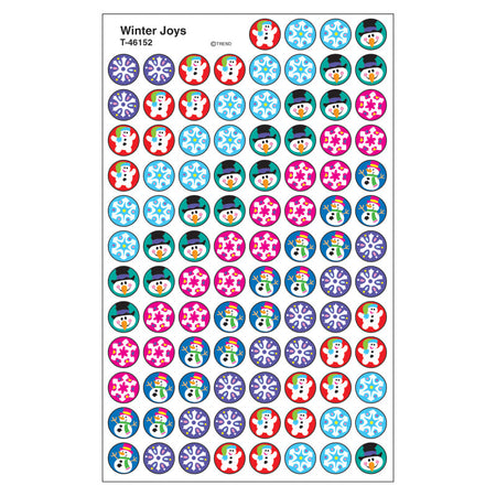 Winter Joys superSpots&reg; Stickers, 800 ct